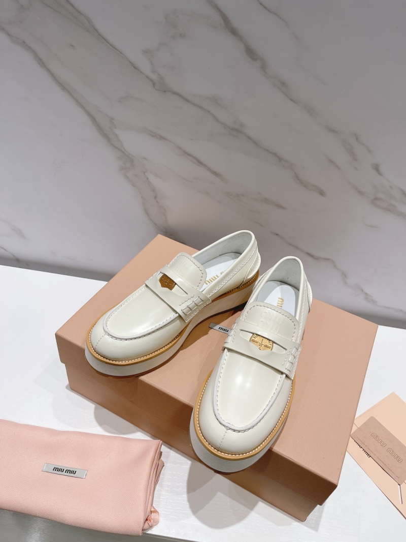 Miu Miu Leather Shoes